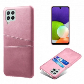 Cover Samsung Galaxy A22 Portacarte Doppio Ksq