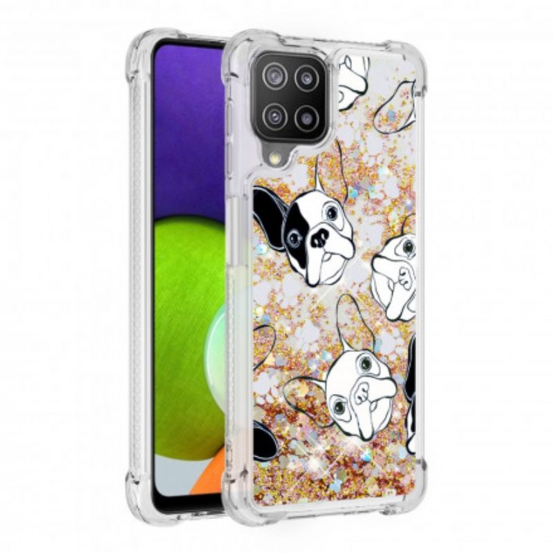 Cover Samsung Galaxy A22 Signor Cane Paillettes