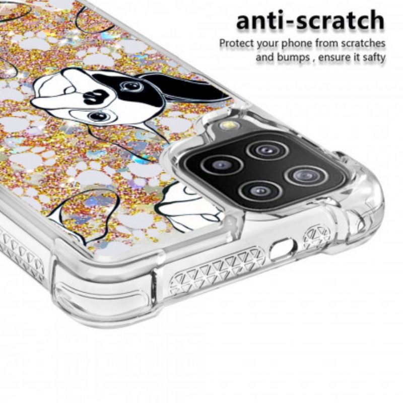 Cover Samsung Galaxy A22 Signor Cane Paillettes