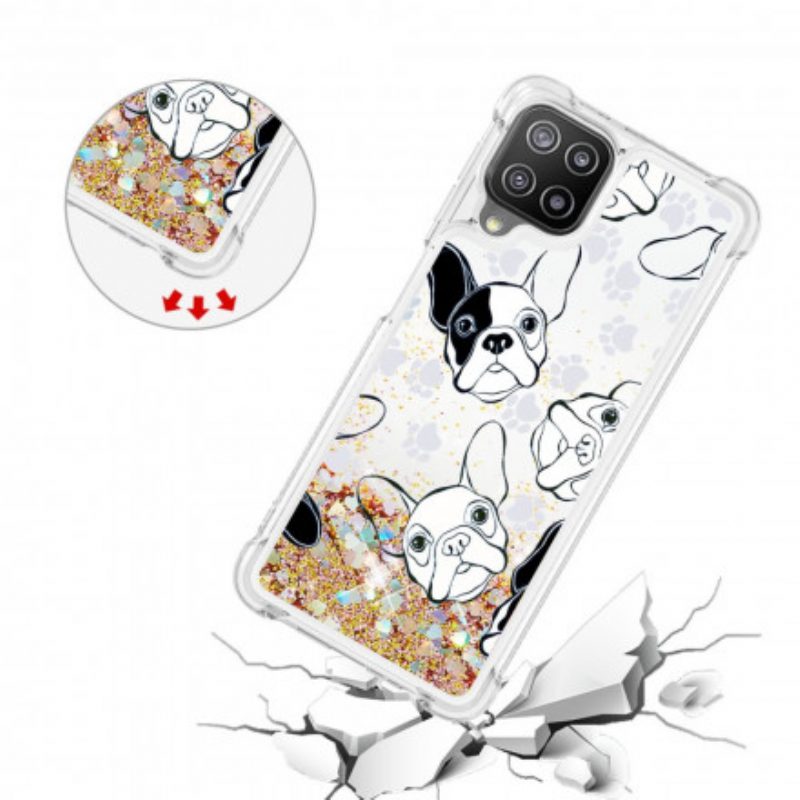 Cover Samsung Galaxy A22 Signor Cane Paillettes