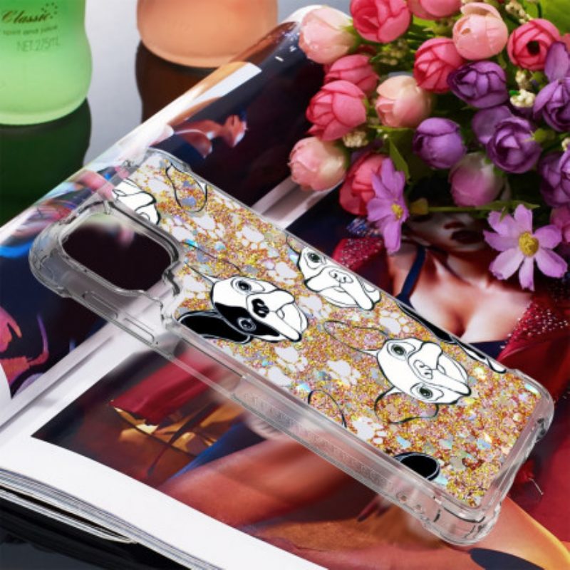 Cover Samsung Galaxy A22 Signor Cane Paillettes