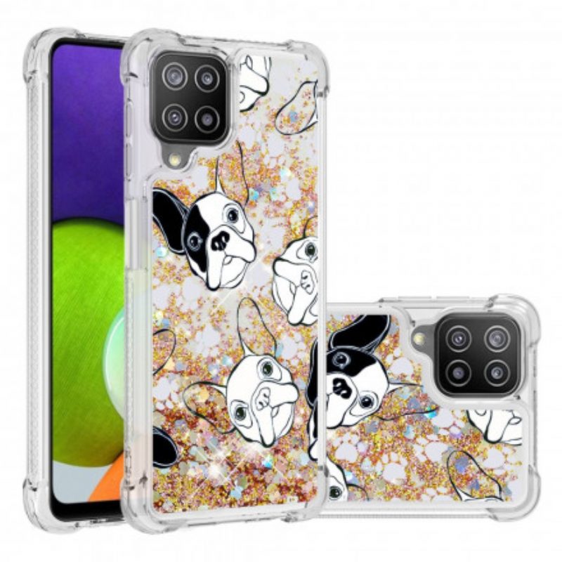 Cover Samsung Galaxy A22 Signor Cane Paillettes