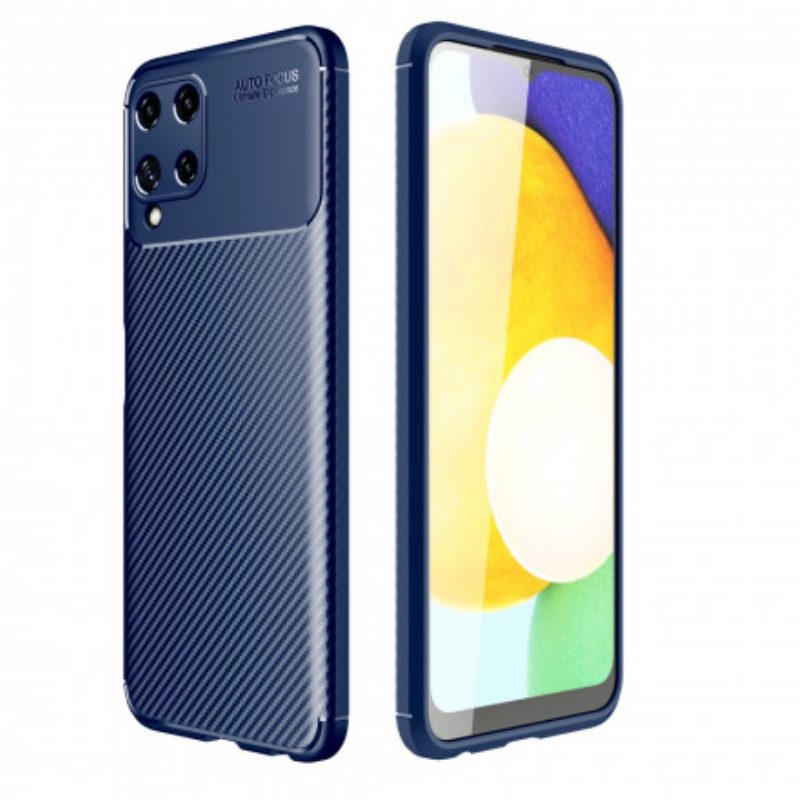 Cover Samsung Galaxy A22 Struttura Flessibile In Fibra Di Carbonio