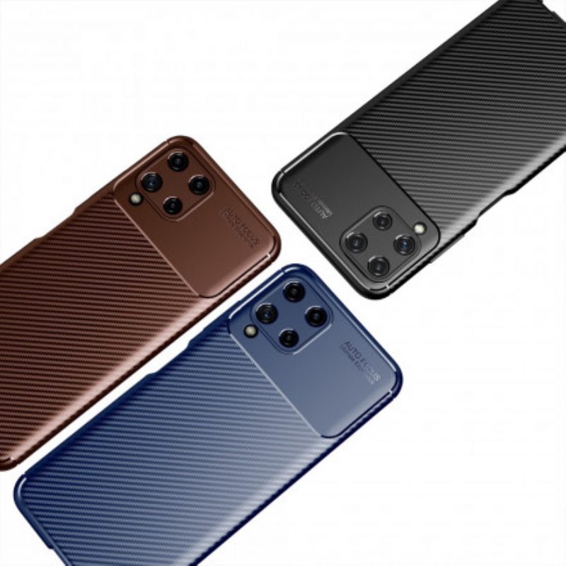 Cover Samsung Galaxy A22 Struttura Flessibile In Fibra Di Carbonio