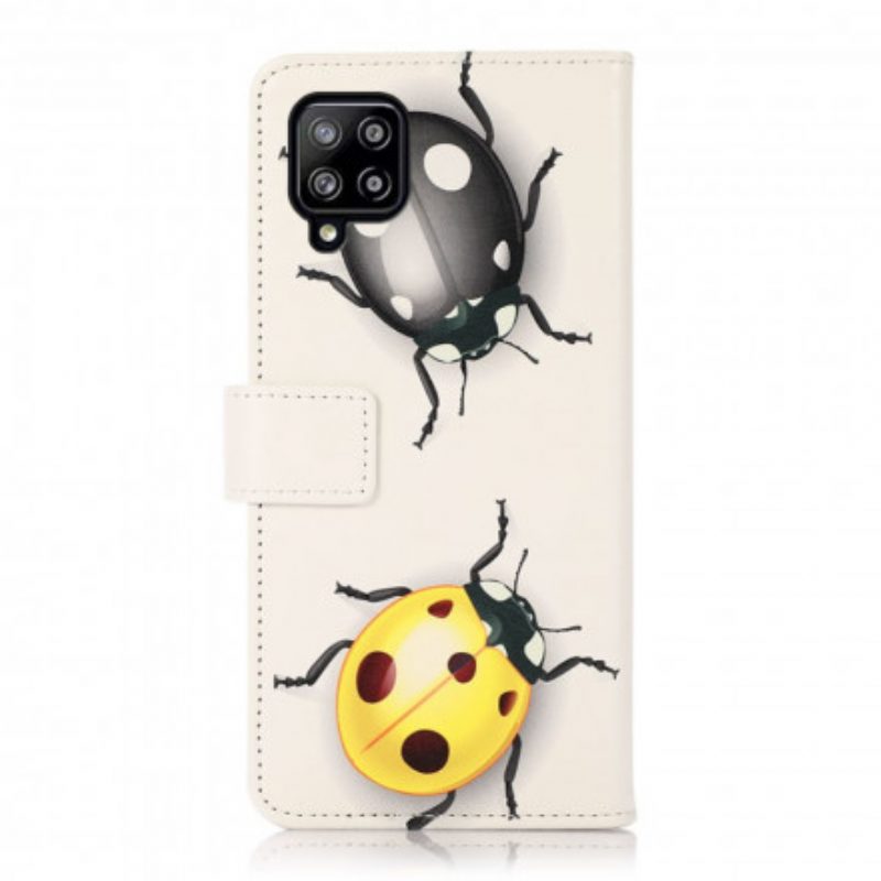 Custodia in pelle Samsung Galaxy A22 Coccinelle