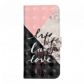 Folio Cover Samsung Galaxy A22 Vita Ridere Amore