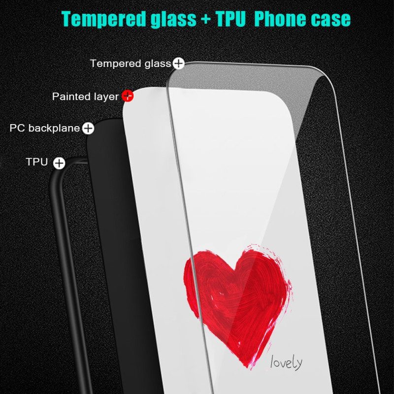 Cover OnePlus 11 5G Cuore In Vetro Temperato