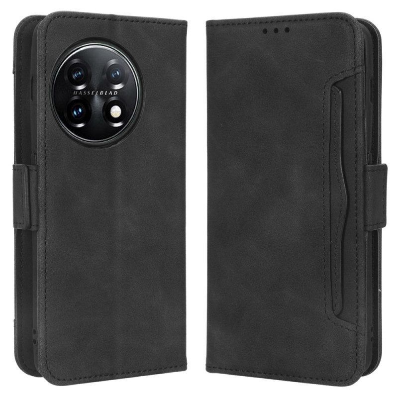 Custodia in pelle OnePlus 11 5G Multi-carte