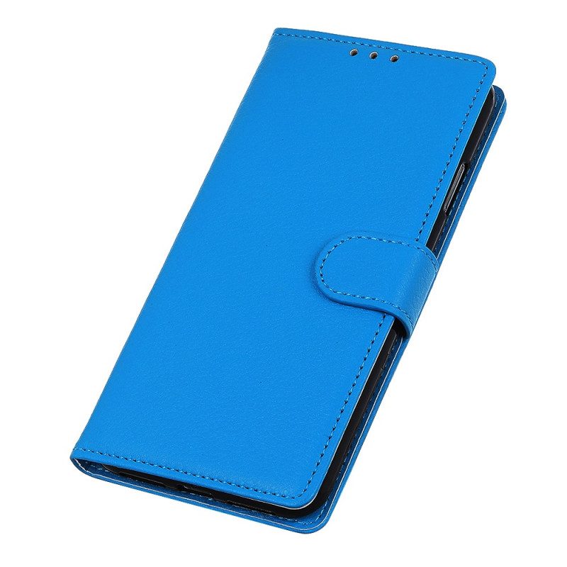 Folio Cover OnePlus 11 5G Trama Di Litchi