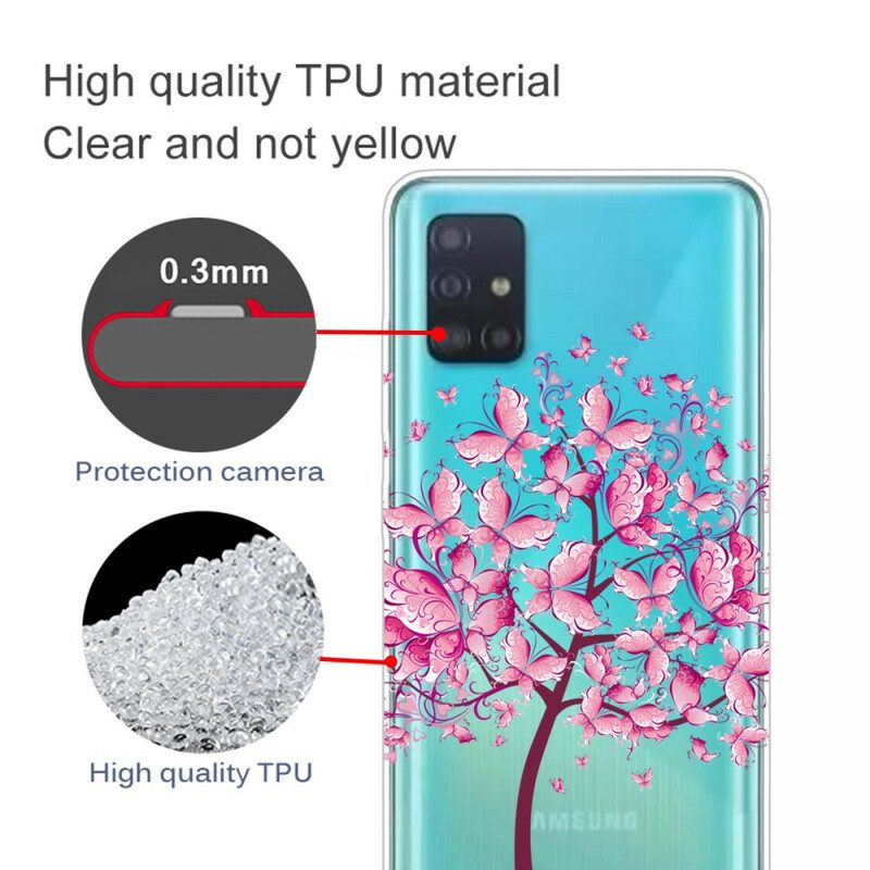 Cover Samsung Galaxy A71 Albero Superiore