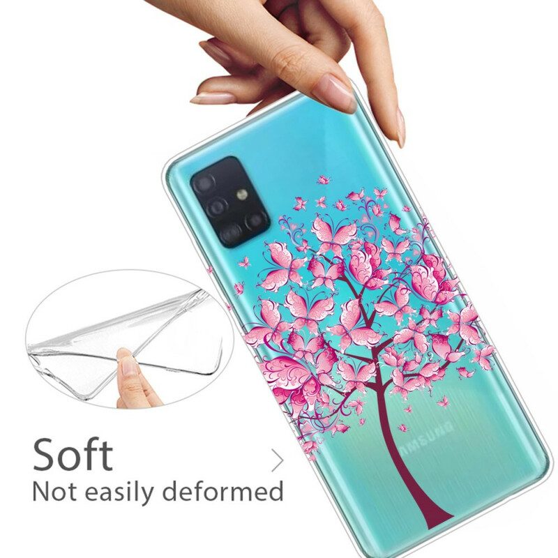 Cover Samsung Galaxy A71 Albero Superiore