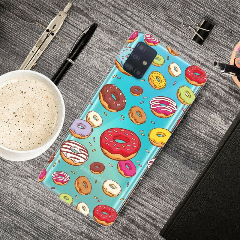 Cover Samsung Galaxy A71 Amo Le Ciambelle