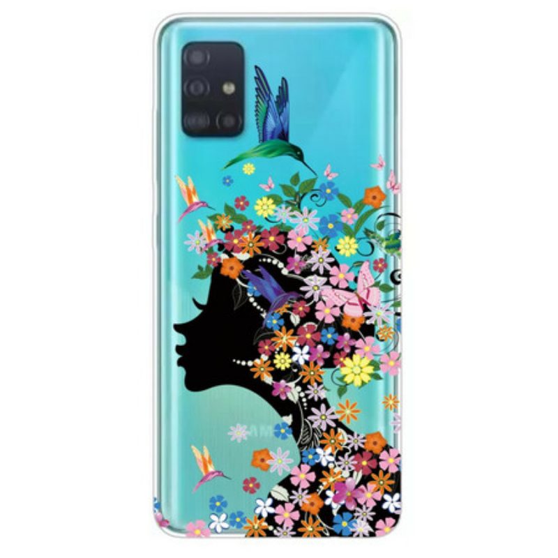 Cover Samsung Galaxy A71 Bella Testa Di Fiore