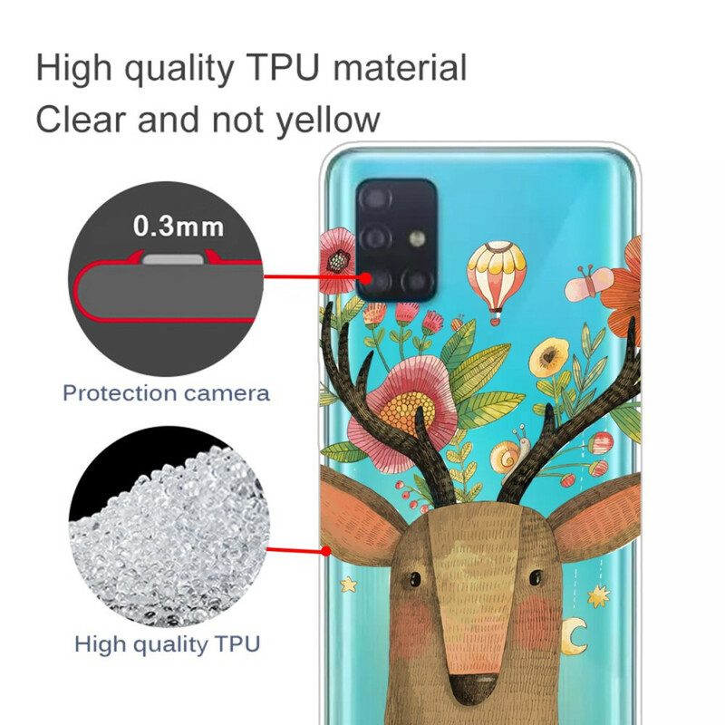 Cover Samsung Galaxy A71 Cervo Tribale