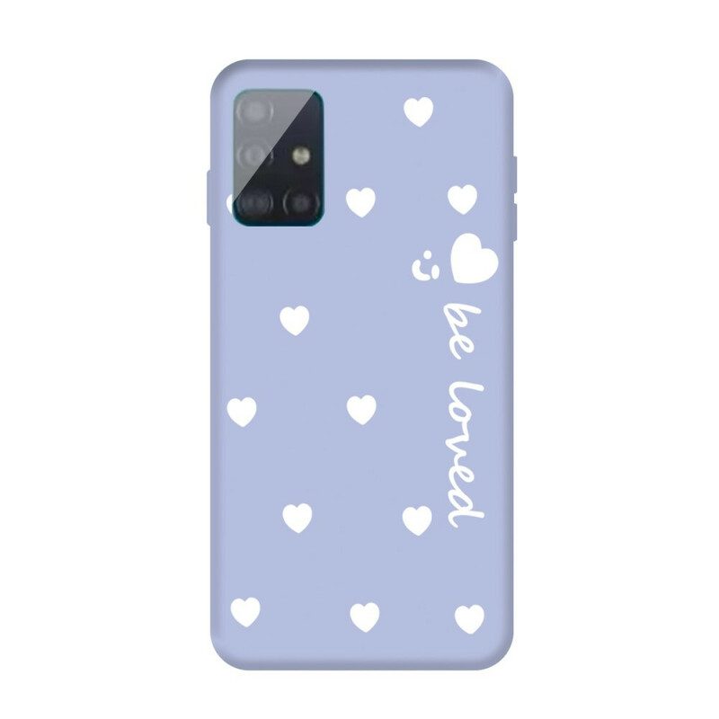 Cover Samsung Galaxy A71 Cuore In Silicone Be Loved