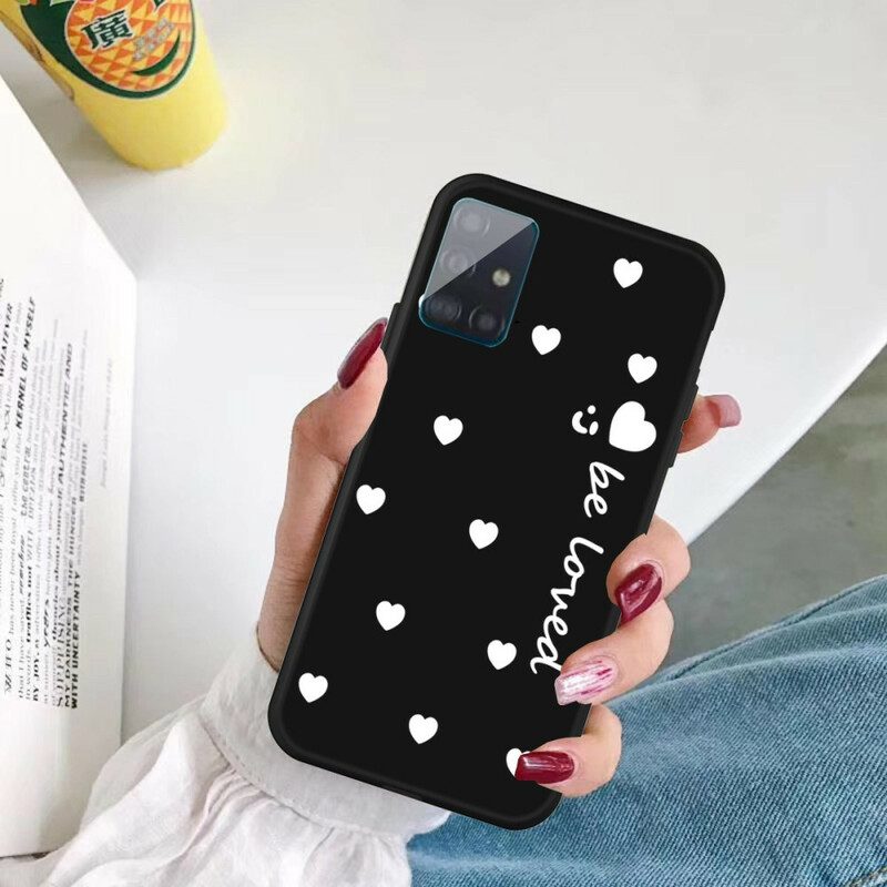 Cover Samsung Galaxy A71 Cuore In Silicone Be Loved