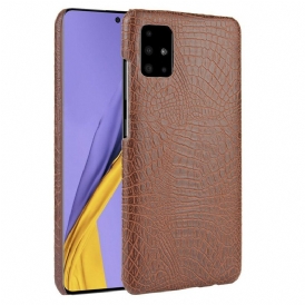 Cover Samsung Galaxy A71 Effetto Pelle Di Coccodrillo