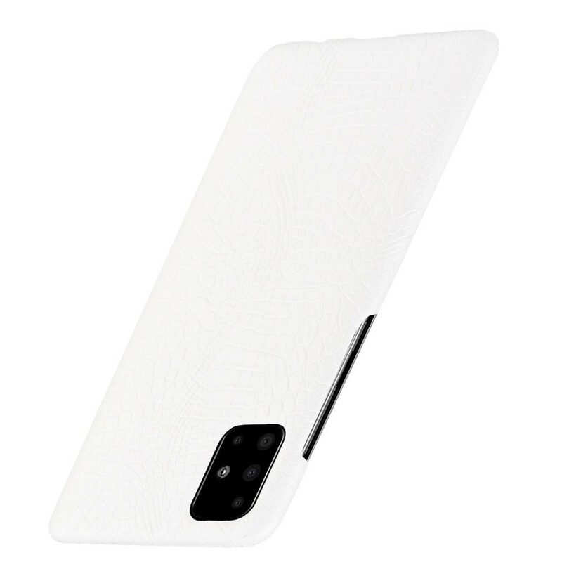 Cover Samsung Galaxy A71 Effetto Pelle Di Coccodrillo