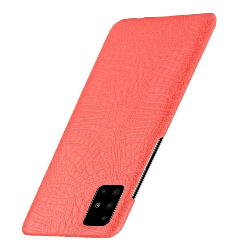 Cover Samsung Galaxy A71 Effetto Pelle Di Coccodrillo