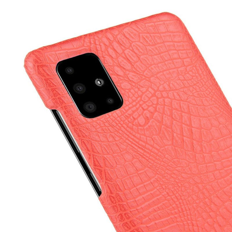 Cover Samsung Galaxy A71 Effetto Pelle Di Coccodrillo