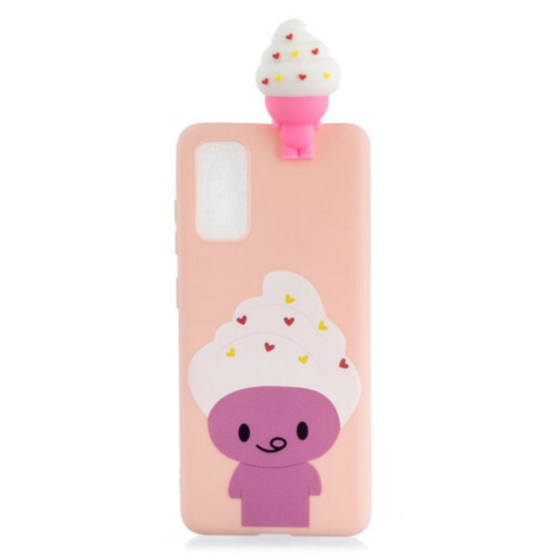 Cover Samsung Galaxy A71 Gelato Divertente 3d