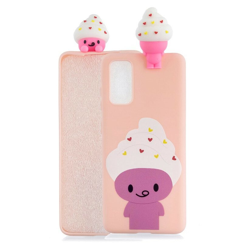 Cover Samsung Galaxy A71 Gelato Divertente 3d