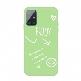 Cover Samsung Galaxy A71 Godetevi Il Silicone