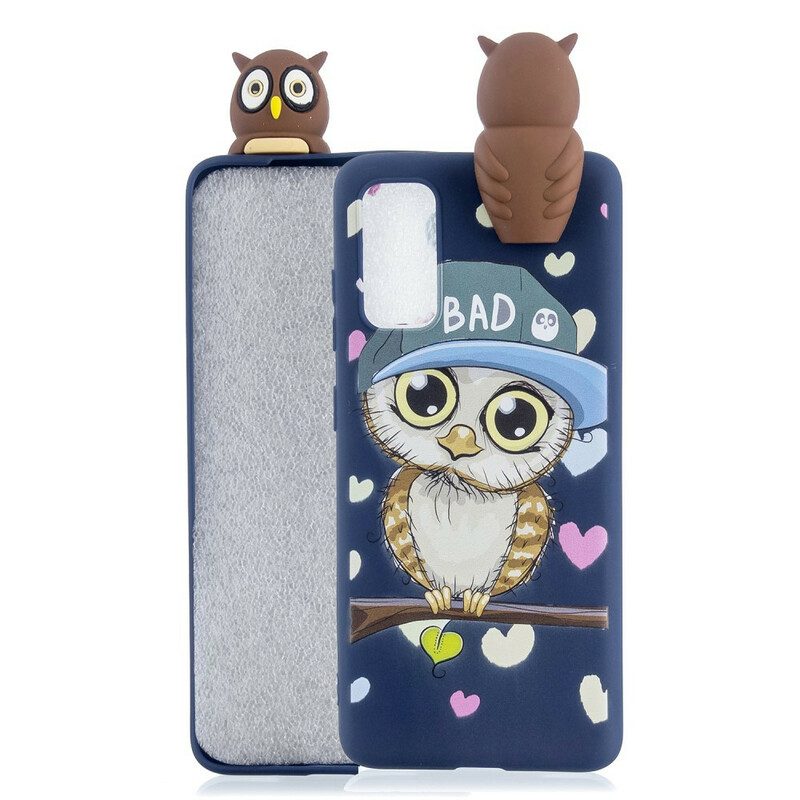 Cover Samsung Galaxy A71 Gufo Cattivo 3d