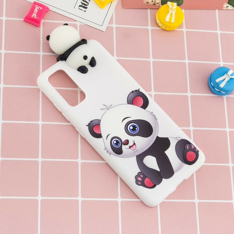 Cover Samsung Galaxy A71 Panda Sveglio 3d