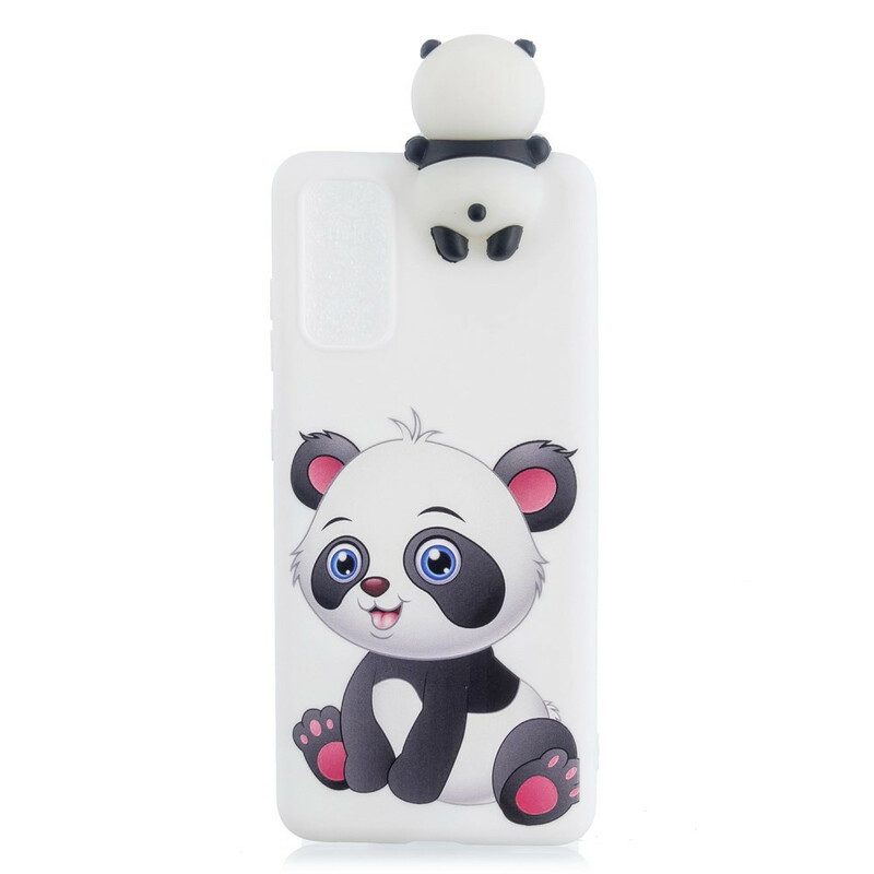 Cover Samsung Galaxy A71 Panda Sveglio 3d