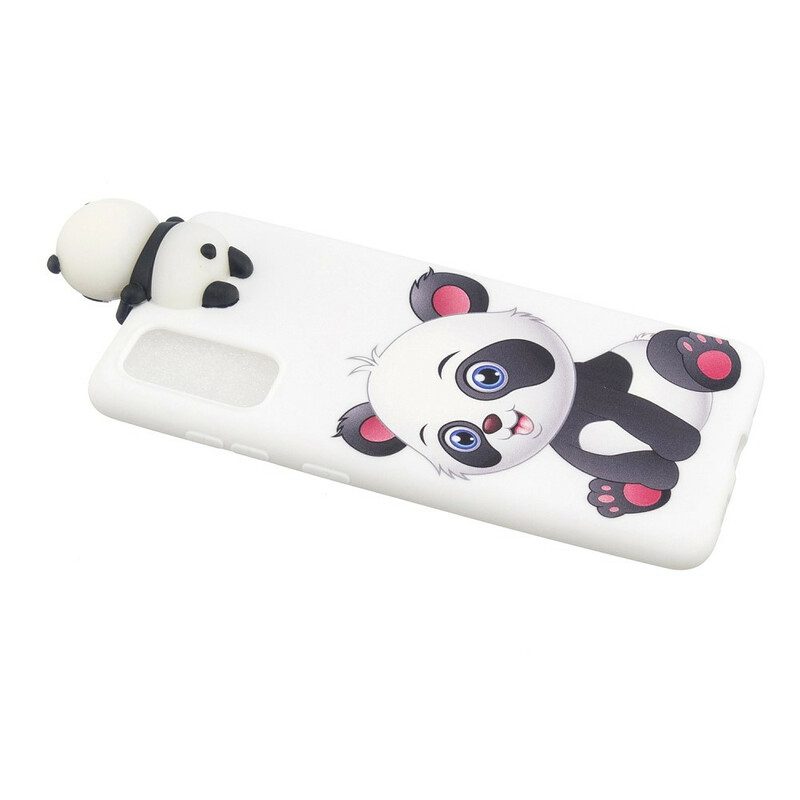 Cover Samsung Galaxy A71 Panda Sveglio 3d