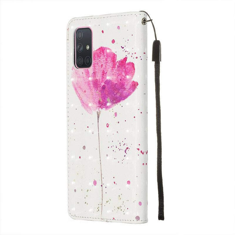 Cover Samsung Galaxy A71 Papavero Dell'acquerello