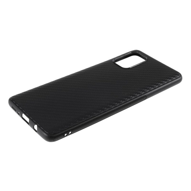 Cover Samsung Galaxy A71 Struttura In Fibra Di Carbonio