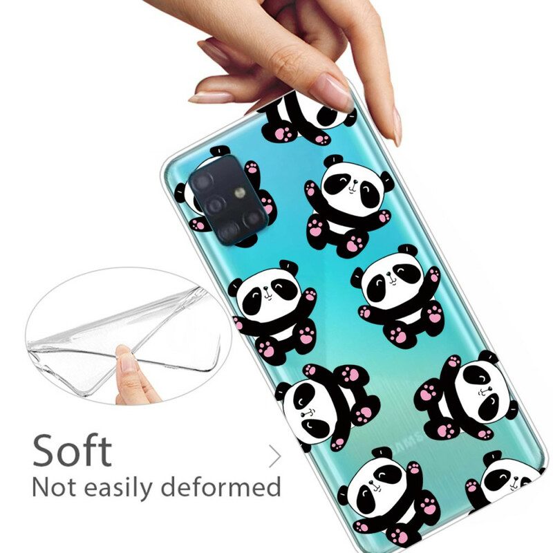 Cover Samsung Galaxy A71 Top Panda Divertimento