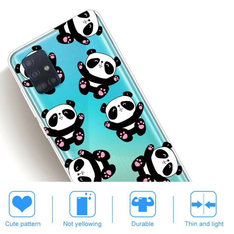 Cover Samsung Galaxy A71 Top Panda Divertimento