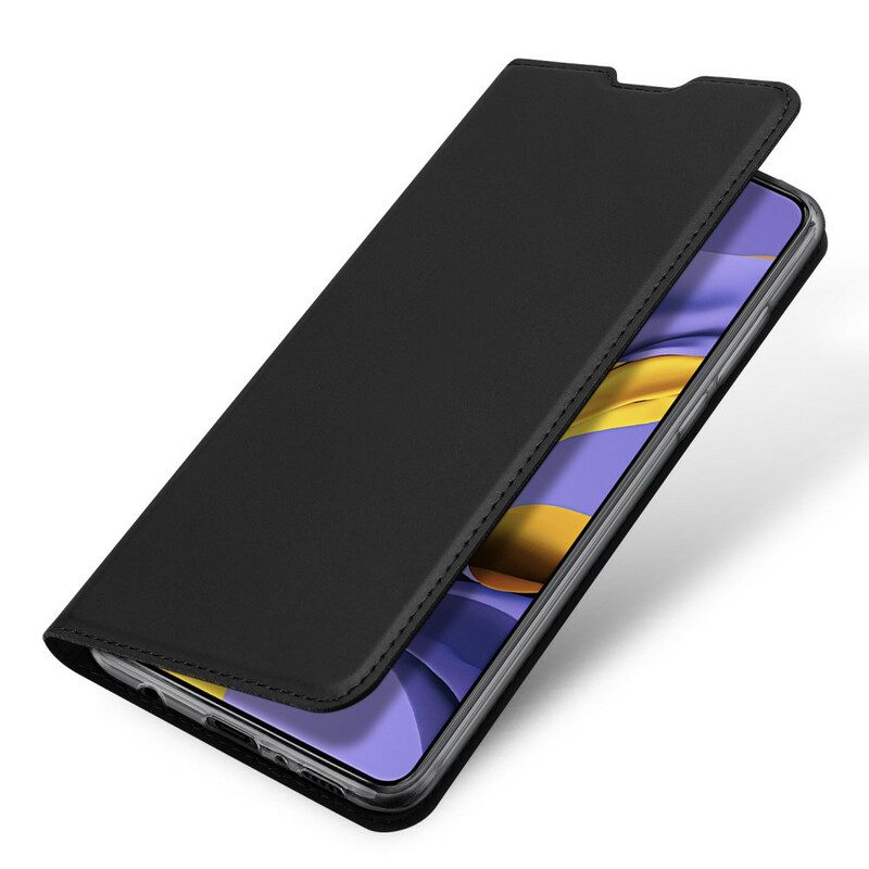 Folio Cover Samsung Galaxy A71 Custodia in pelle Pelle Pro Dux Ducis