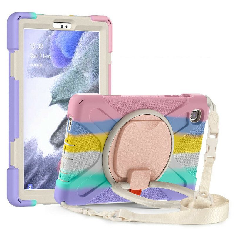 Cover Samsung Galaxy Tab A7 Lite Colore Della Tracolla Multifunzionale