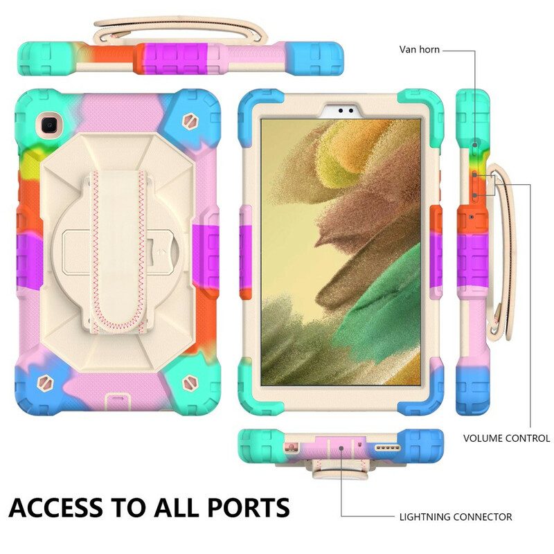 Cover Samsung Galaxy Tab A7 Lite Mimetizzazione Multifunzionale