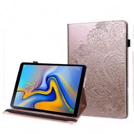 Custodia in pelle Samsung Galaxy Tab A7 Lite Fiore Mandala