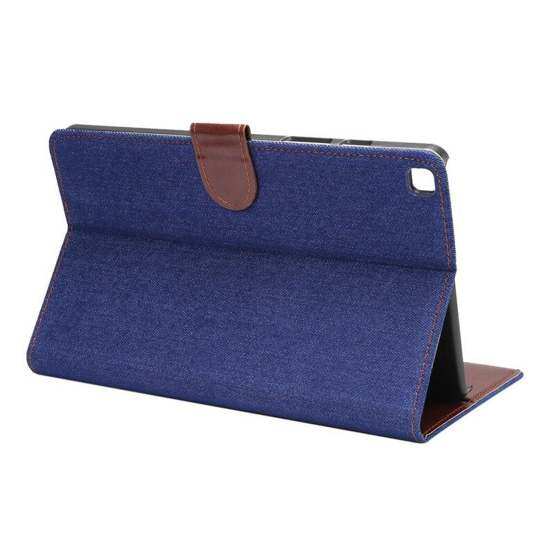 Custodia in pelle Samsung Galaxy Tab A7 Lite Jeans