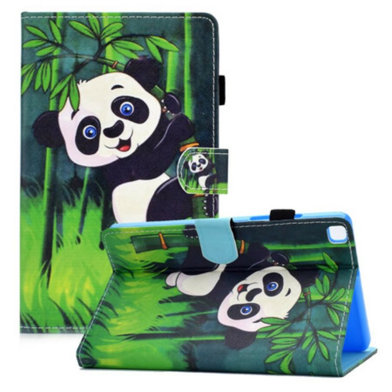 Custodia in pelle Samsung Galaxy Tab A7 Lite Panda