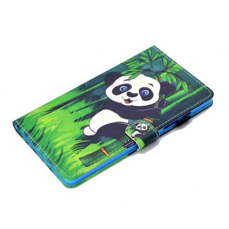 Custodia in pelle Samsung Galaxy Tab A7 Lite Panda