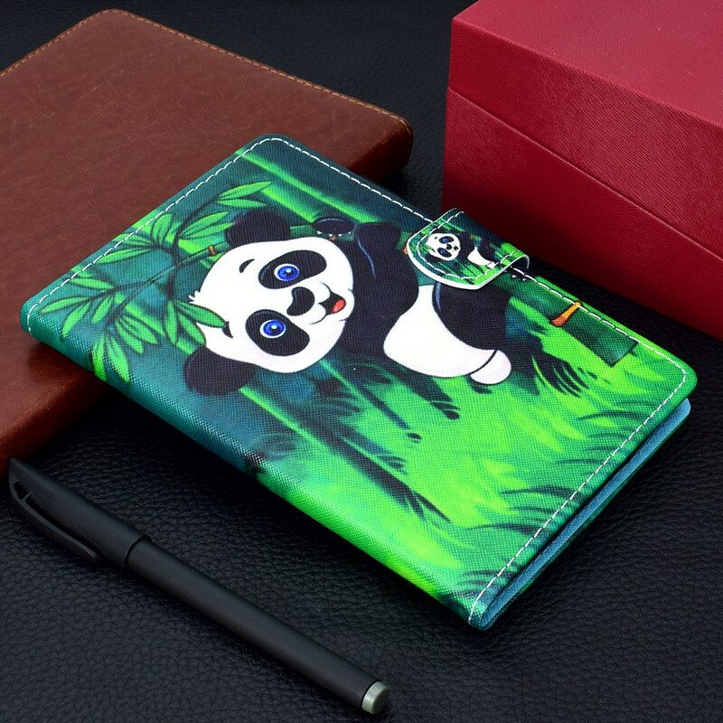 Custodia in pelle Samsung Galaxy Tab A7 Lite Panda