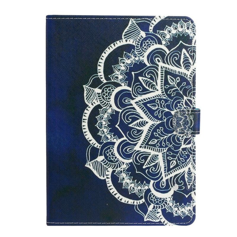 Custodia in pelle Samsung Galaxy Tab A7 Lite Serie Di Arte Mandala