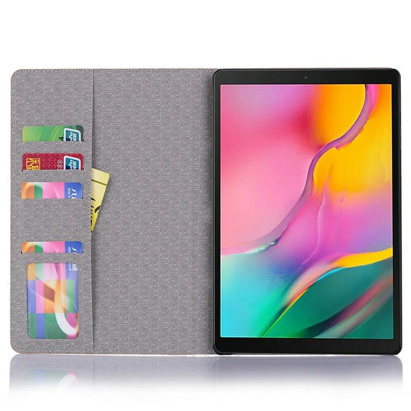 Custodia in pelle Samsung Galaxy Tab A7 Lite Struttura