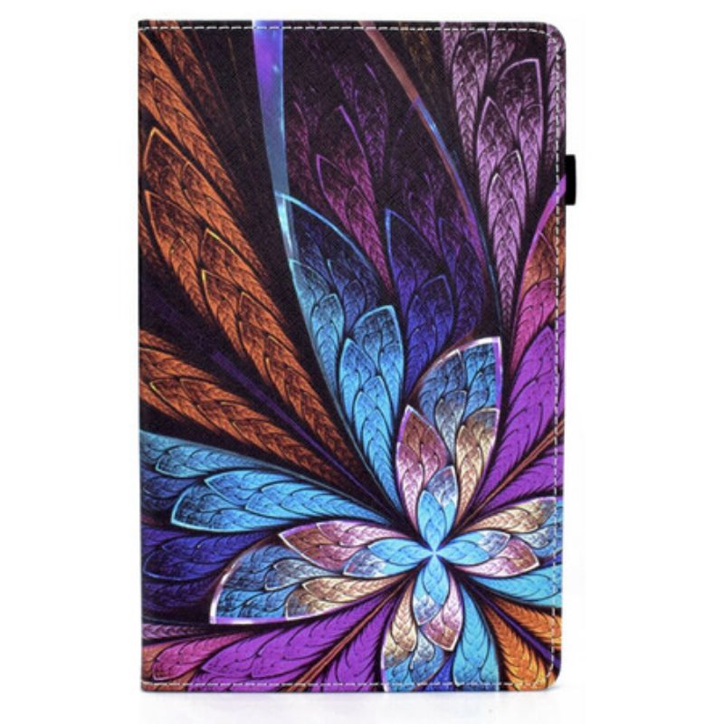 Folio Cover Samsung Galaxy Tab A7 Lite Fiore Astratto