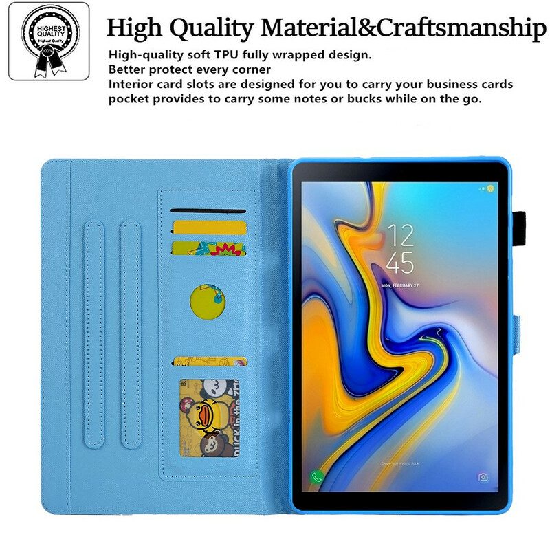 Folio Cover Samsung Galaxy Tab A7 Lite Fiori Da Sogno