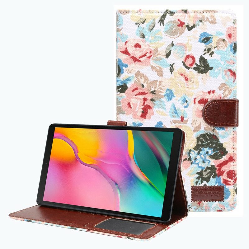 Folio Cover Samsung Galaxy Tab A7 Lite Fiori Di Libertà