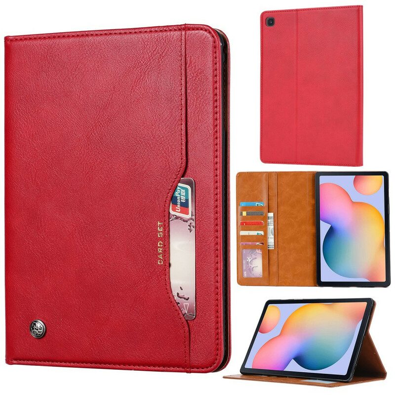 Folio Cover Samsung Galaxy Tab A7 Lite Set Di Carte