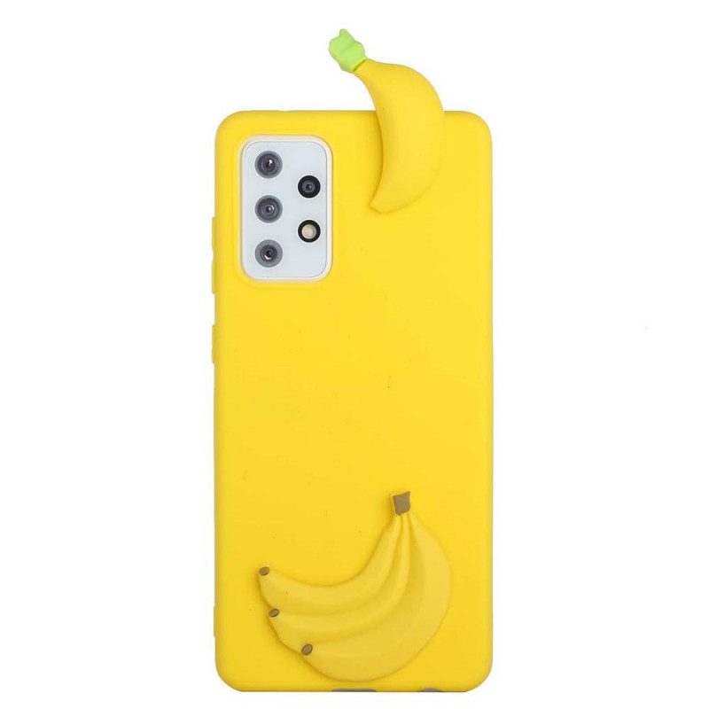 Cover Samsung Galaxy A53 5G Banana 3d